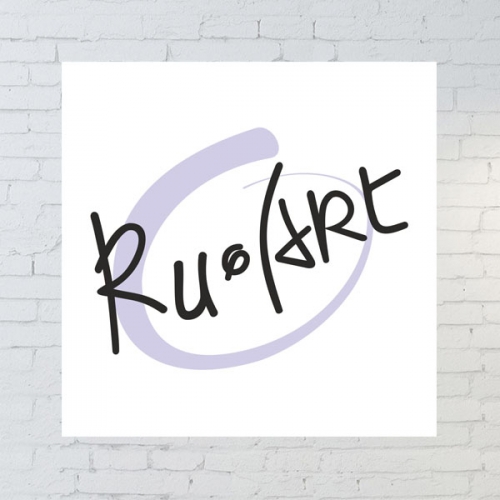 Логотип для компании RuArt - портреты на холсте по фотографии